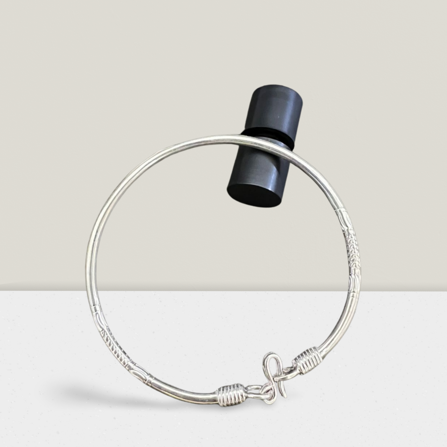 Bracelet jonc en argent 925 malgache pour homme