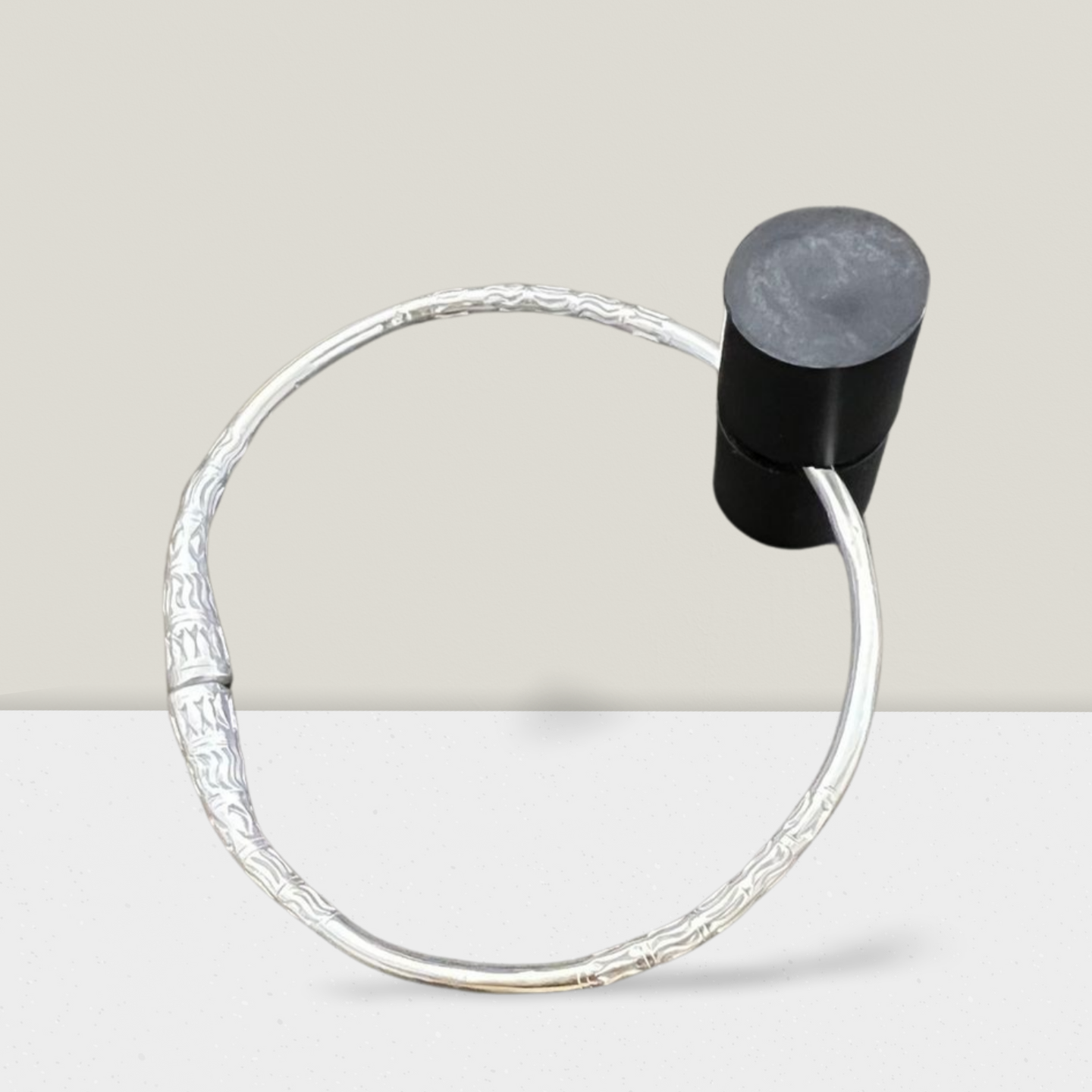 bracelet jonc malgache en argent 925