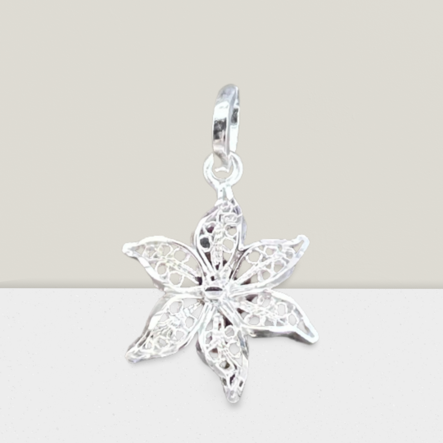 Pendentif ylang argent 925