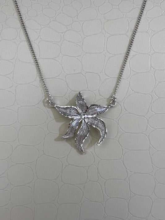 Collier ylang unique en argent 925