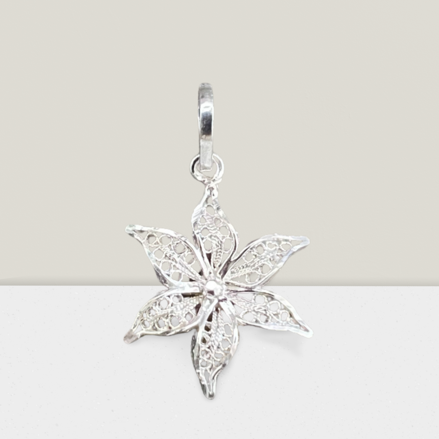 Pendentif ylang argent 925